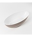 MONDIAZ Vrijstaand bad Float Smoke / Smoke 170x80cm Solid Surface