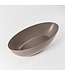 Vrijstaand bad Float Smoke / Talc 170x80cm Solid Surface