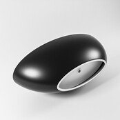 Vrijstaand bad Float Zwart Urban / Urban 170x80cm Solid Surface Vrijstaand bad Float Zwart Urban / Urban 170x80cm Solid Surface