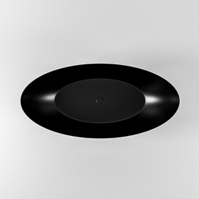 Vrijstaand bad Float Zwart Urban / Urban 170x80cm Solid Surface Vrijstaand bad Float Zwart Urban / Urban 170x80cm Solid Surface