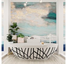 Vrijstaand bad Ovaal Holm Design Urban / Talc 180x85x52cm Solid Surface