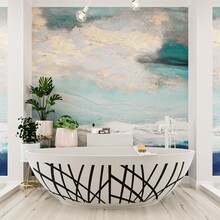 Vrijstaand bad Ovaal Holm Design Urban / Talc 180x85x52cm Solid Surface