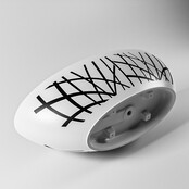 Vrijstaand bad Ovaal Holm Design Urban / Talc 180x85x52cm Solid Surface Vrijstaand bad Ovaal Holm Design Urban / Talc 180x85x52cm Solid Surface