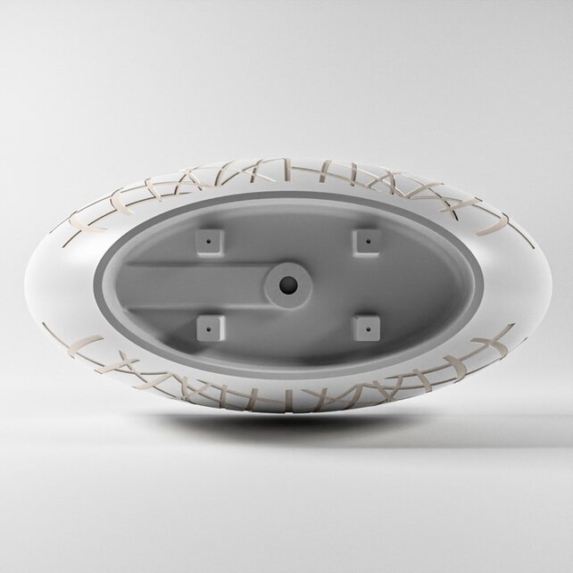 Vrijstaand bad Ovaal Holm Design Linen / Talc 180x85x52cm Solid Surface Vrijstaand bad Ovaal Holm Design Linen / Talc 180x85x52cm Solid Surface