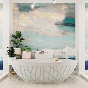 Vrijstaand bad Ovaal Holm Design Greey / Talc 180x85x52cm Solid Surface