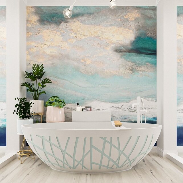 Vrijstaand bad Ovaal Holm Design Greey / Talc 180x85x52cm Solid Surface Vrijstaand bad Ovaal Holm Design Greey / Talc 180x85x52cm Solid Surface