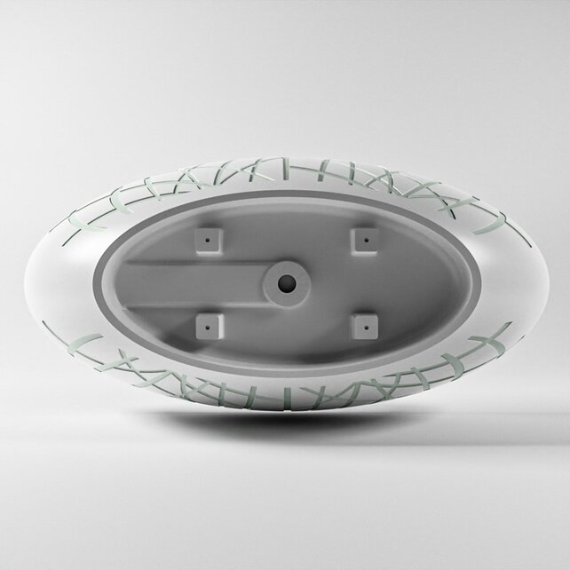 Vrijstaand bad Ovaal Holm Design Greey / Talc 180x85x52cm Solid Surface Vrijstaand bad Ovaal Holm Design Greey / Talc 180x85x52cm Solid Surface