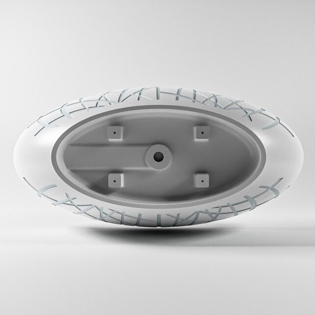 Vrijstaand bad Ovaal Holm Design Clay / Talc 180x85x52cm Solid Surface Vrijstaand bad Ovaal Holm Design Clay / Talc 180x85x52cm Solid Surface