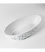 Vrijstaand bad Ovaal Holm Design Clay / Talc 180x85x52cm Solid Surface