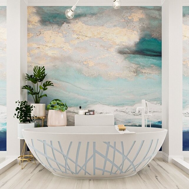 Vrijstaand bad Ovaal Holm Design Clay / Talc 180x85x52cm Solid Surface Vrijstaand bad Ovaal Holm Design Clay / Talc 180x85x52cm Solid Surface