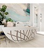 Vrijstaand bad Ovaal Holm Design Smoke / Talc 180x85x52cm Solid Surface