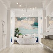 Vrijstaand bad Ovaal Holm Design Cale  / Talc 180x85x52cm Solid Surface Vrijstaand bad Ovaal Holm Design Cale  / Talc 180x85x52cm Solid Surface