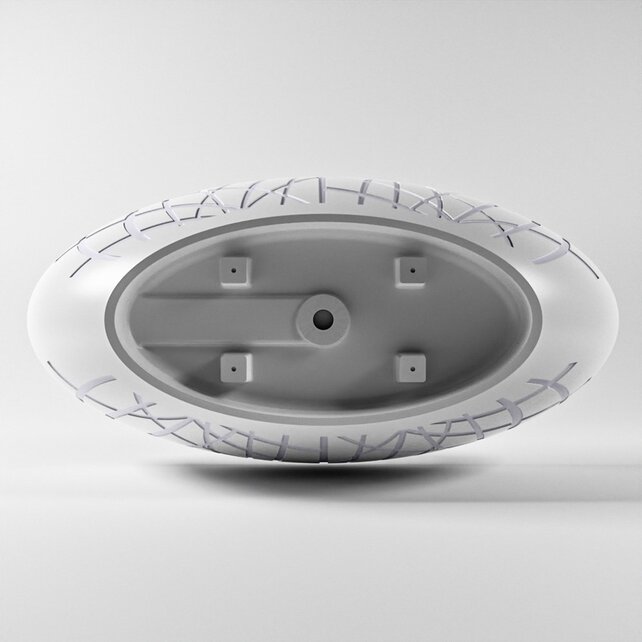 Vrijstaand bad Ovaal Holm Design Cale  / Talc 180x85x52cm Solid Surface Vrijstaand bad Ovaal Holm Design Cale  / Talc 180x85x52cm Solid Surface