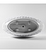Vrijstaand bad Ovaal Holm Design Cale  / Talc 180x85x52cm Solid Surface