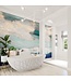 Vrijstaand bad Ovaal Holm Design Cale  / Talc 180x85x52cm Solid Surface