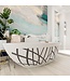 Vrijstaand bad Ovaal Holm Design Dark Grey / Talc 180x85x52cm Solid Surface
