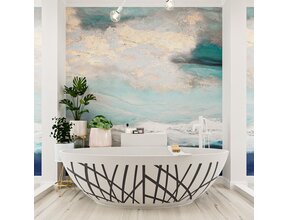 Vrijstaand bad Ovaal Holm Design Dark Grey / Talc 180x85x52cm Solid Surface