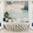 Vrijstaand bad Ovaal Holm Design Army / Talc 180x85x52cm Solid Surface