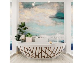 Vrijstaand bad Ovaal Holm Design Rust / Talc 180x85x52cm Solid Surface