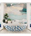 Vrijstaand bad Ovaal Holm Design Jeans / Talc 180x85x52cm Solid Surface