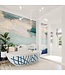 Vrijstaand bad Ovaal Holm Design Jeans / Talc 180x85x52cm Solid Surface