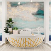 Vrijstaand bad Ovaal Holm Design Ocher / Talc 180x85x52cm Solid Surface Vrijstaand bad Ovaal Holm Design Ocher / Talc 180x85x52cm Solid Surface