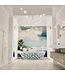 Vrijstaand bad Ovaal Holm Design Smag / Talc 180x85x52cm Solid Surface
