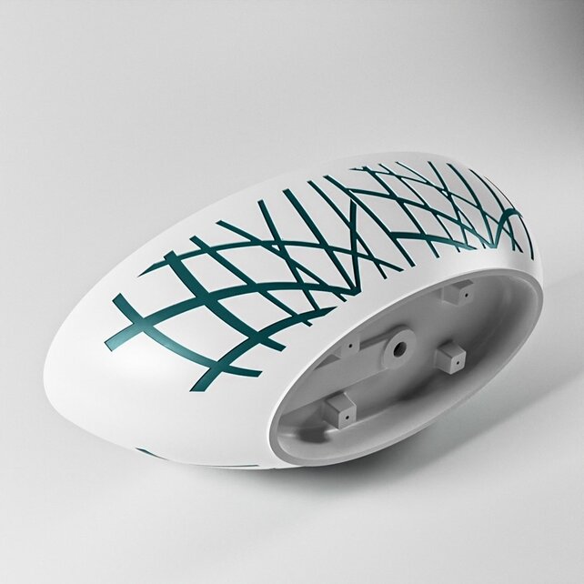 Vrijstaand bad Ovaal Holm Design Smag / Talc 180x85x52cm Solid Surface Vrijstaand bad Ovaal Holm Design Smag / Talc 180x85x52cm Solid Surface