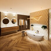 Vrijstaand bad Ovaal Holm Design Talc / Talc 180x85x52cm Solid Surface Vrijstaand bad Ovaal Holm Design Talc / Talc 180x85x52cm Solid Surface