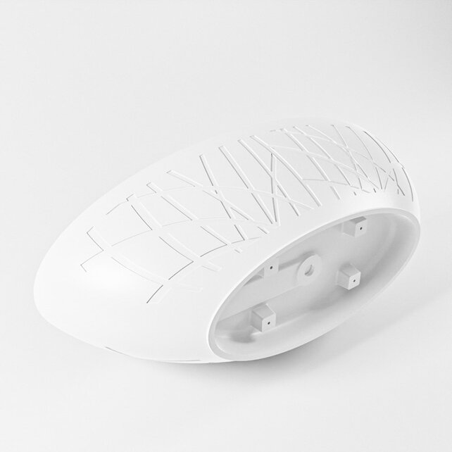 Vrijstaand bad Ovaal Holm Design Talc / Talc 180x85x52cm Solid Surface Vrijstaand bad Ovaal Holm Design Talc / Talc 180x85x52cm Solid Surface