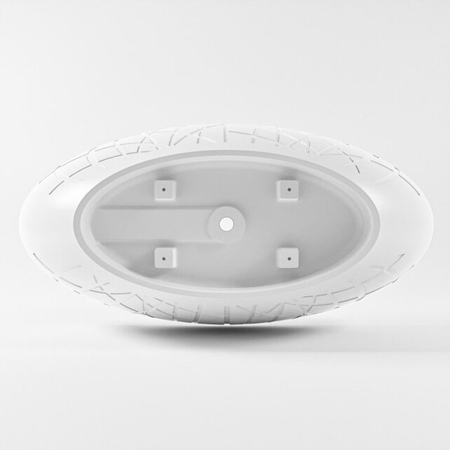 Vrijstaand bad Ovaal Holm Design Talc / Talc 180x85x52cm Solid Surface Vrijstaand bad Ovaal Holm Design Talc / Talc 180x85x52cm Solid Surface