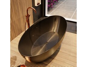 Vrijstaand bad Float Carbon Fibre koolstofvezel 170x80cm