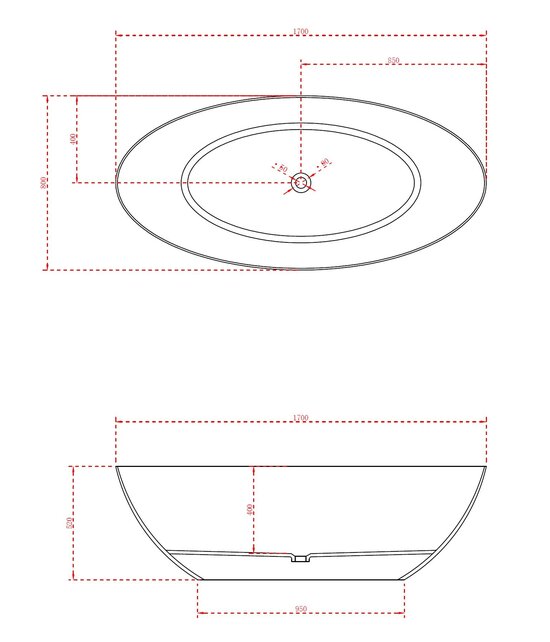 Vrijstaand bad Float Carbon Fibre koolstofvezel 170x80cm Vrijstaand bad Float Carbon Fibre koolstofvezel 170x80cm