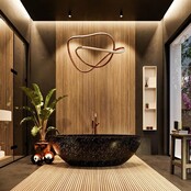 Vrijstaand bad Float Carbon Fibre Flakes 170x80cm koolstofvezel Vrijstaand bad Float Carbon Fibre Flakes 170x80cm koolstofvezel