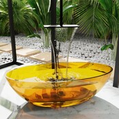 Vrijstaand bad Mondiaz Cristal gold 180x85cm - Resin materiaal Vrijstaand bad Mondiaz Cristal gold 180x85cm - Resin materiaal