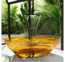 Vrijstaand bad Mondiaz Cristal gold 180x85cm - Resin materiaal