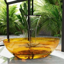 Vrijstaand bad Mondiaz Cristal gold 180x85cm - Resin materiaal