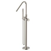 Badkraan Vrijstaand Stria Geborsteld RVS (PVD) met thermostaat