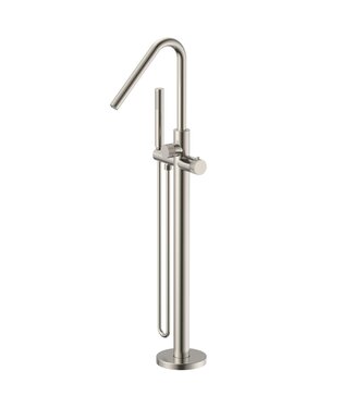 ALONI Badkraan Vrijstaand Stria Geborsteld RVS (PVD) met thermostaat