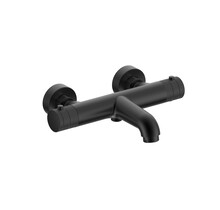 Badkraan Stria Mat Zwart ( PVD ) met thermostaat