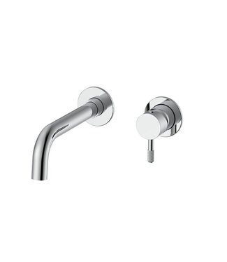 ALONI Aloni Wastafelkraan Afbouwdeel Stria Chroom met Cold-start