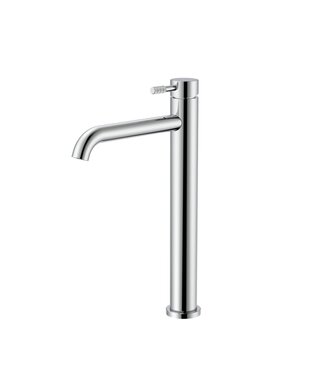 ALONI Wastafelkraan Stria Hoog Chroom Cold-start