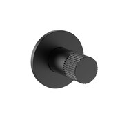 Bidetkraan Stria Mat Zwart - PVD-Gecoat - Inbouw stopkraan voor toilet met bidet