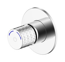 Bidetkraan Flow Chroom Koud - Inbouw stopkraan voor toilet met bidet