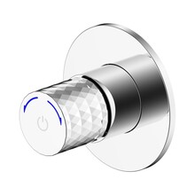 Bidetkraan Flow Chroom Koud - Inbouw stopkraan voor toilet met bidet