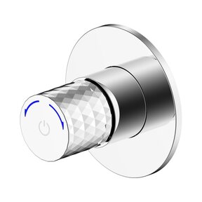 Bidetkraan Flow Chroom Koud - Inbouw stopkraan voor toilet met bidet