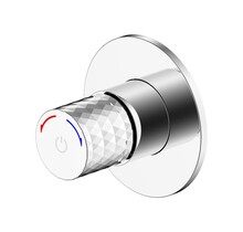 Bidetkraan Flow Chroom Warm / Koud - Inbouw stopkraan voor toilet met bidet