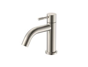 Fonteinkraan Stria Geborsteld RVS Opbouw G1/2"