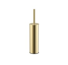 Wc borstel met houder Aloni Stria Geborsteld Goud PVD-gecoat - Staand / Hangend
