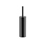 ALONI Wc borstel met houder Aloni Stria Mat Zwart PVD-gecoat - Staand / Hangend